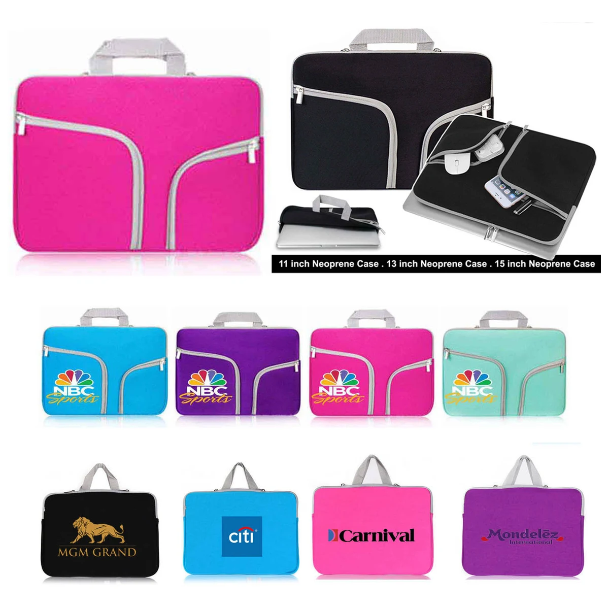 iBank ® 15" Neoprene Case compatible with MacBook Air 15 2025,2024,2023 1