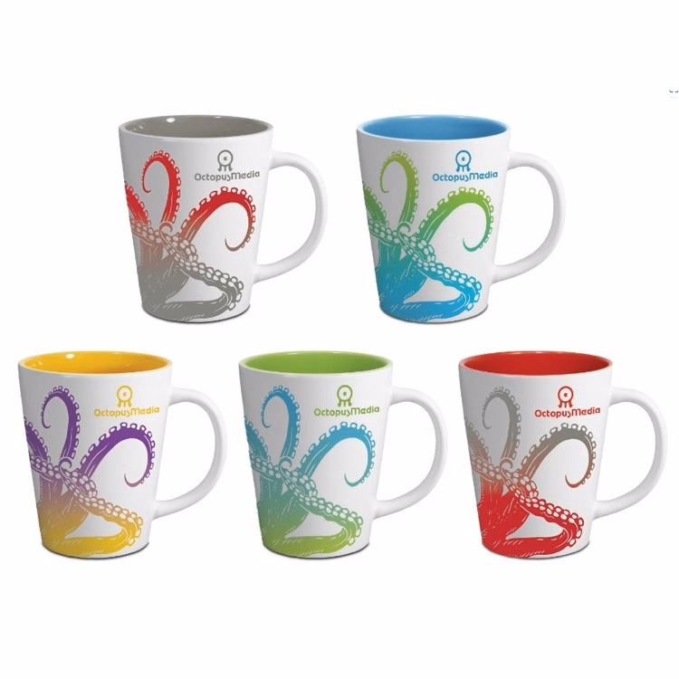 12 Oz. Two-Tone Matte Latt Mug
