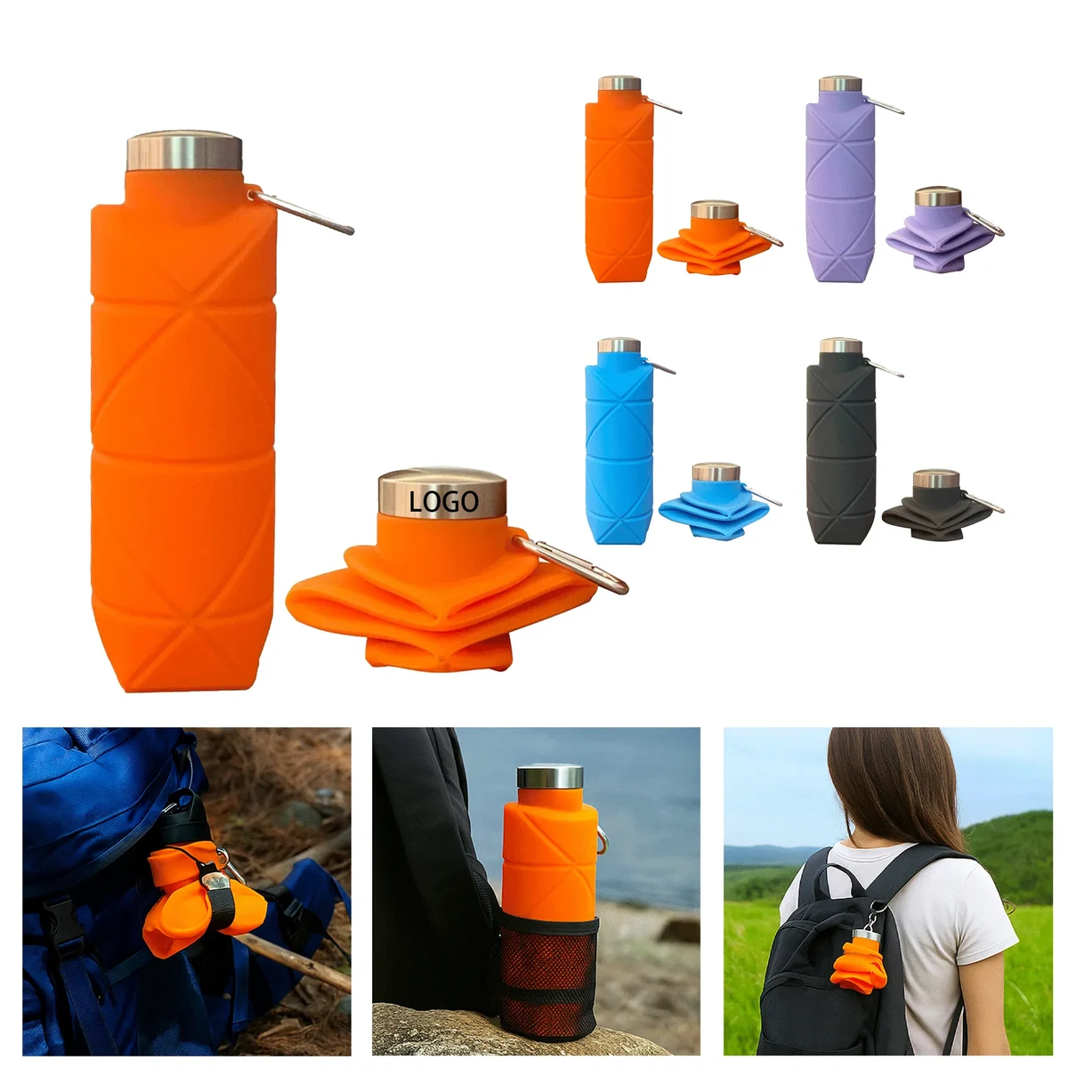 Compact Silicone Folding Cup 1