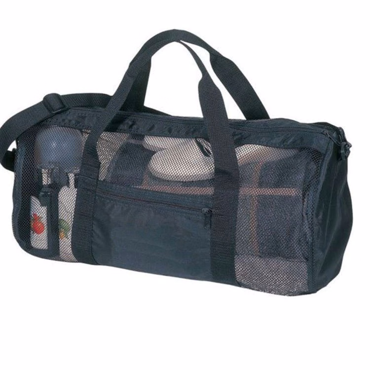 20" Mesh Duffel Bag - Black