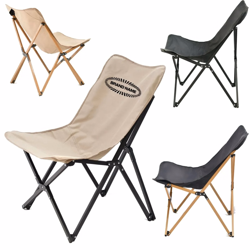 Outdoor Portable Camping Butterfly Chair with Carry Bag