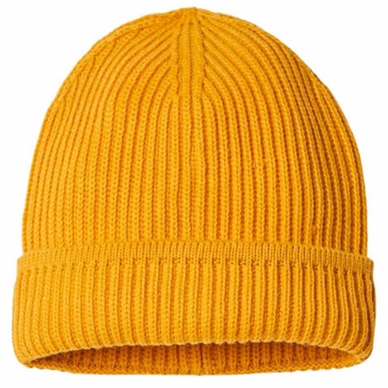 Atlantis Headwear Sustainable Finish Edge Cuffed Beanie - MAPLE