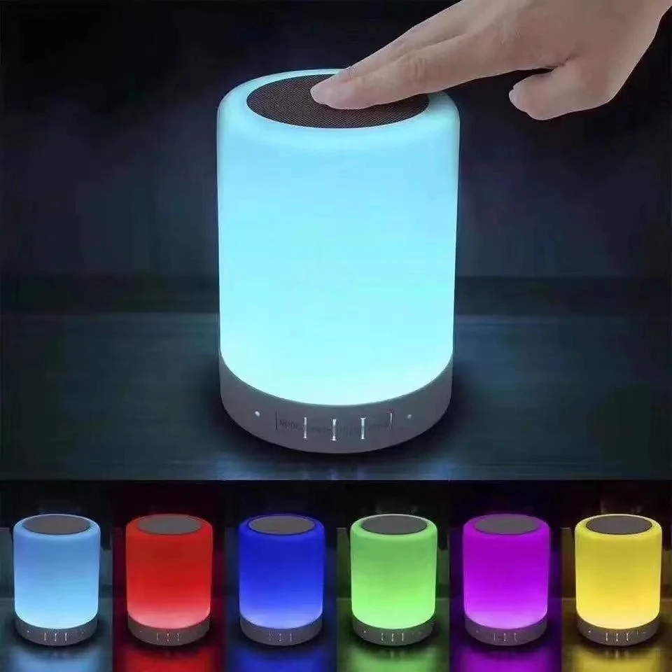 Bluetooth Speaker with LED Lamp 1