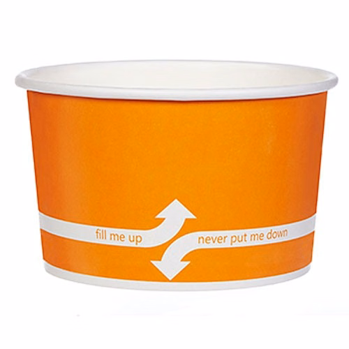 20 oz. Paper Dessert/Food Cup- Flexographic printed