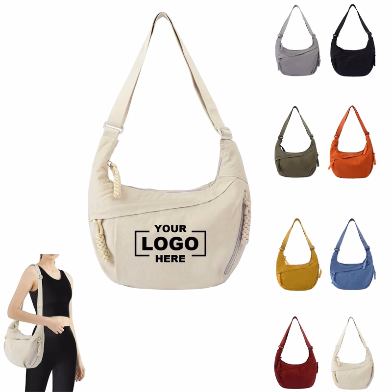 Large Capacity Fashion Crescent Shaped Shoulder Bag