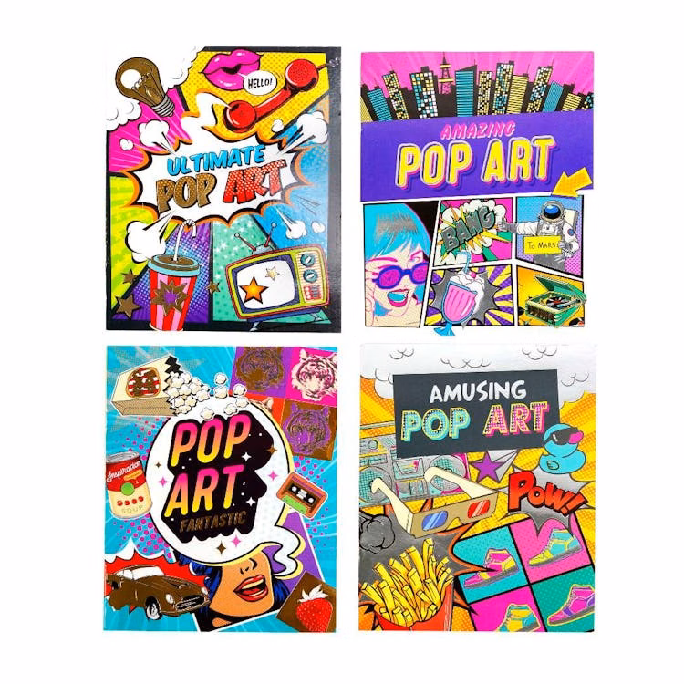 Pop Art Coloring Books - Assorted