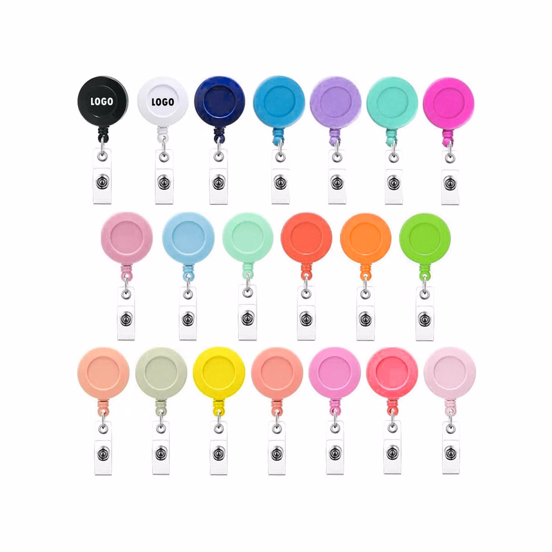 Retractable Badge Reel Clips