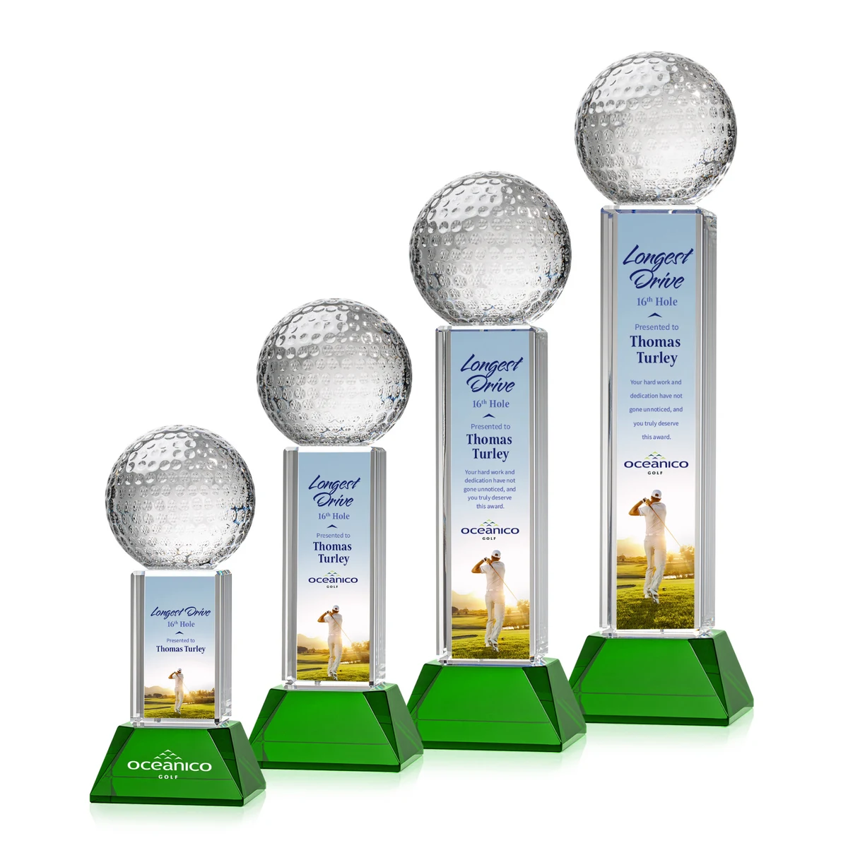 Golf Ball VividPrint™ Award on Stowe - Green 1