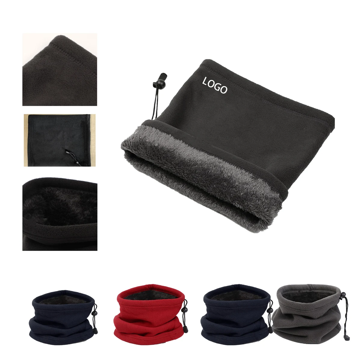 Soft Fleece Neck Scarf 1