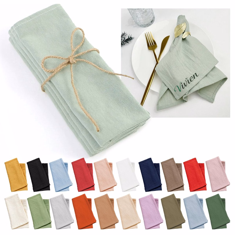 Cotton Linen Napkins