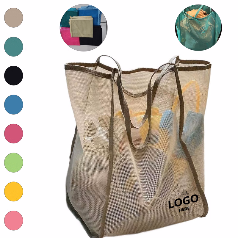 See Through Mesh Reusable Shopping Tote