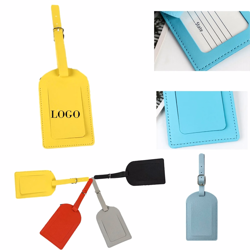 PU Boarding Luggage Tag