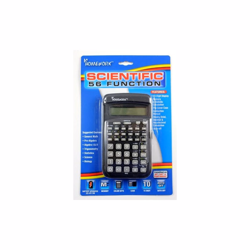 Scientific Calculator - 56 Function 10 Digit Auto Off