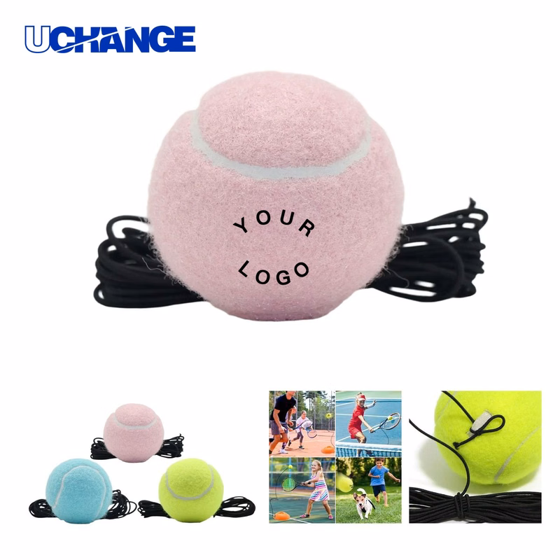 Rubber Tennis Ball Training Tool for Solo Practice