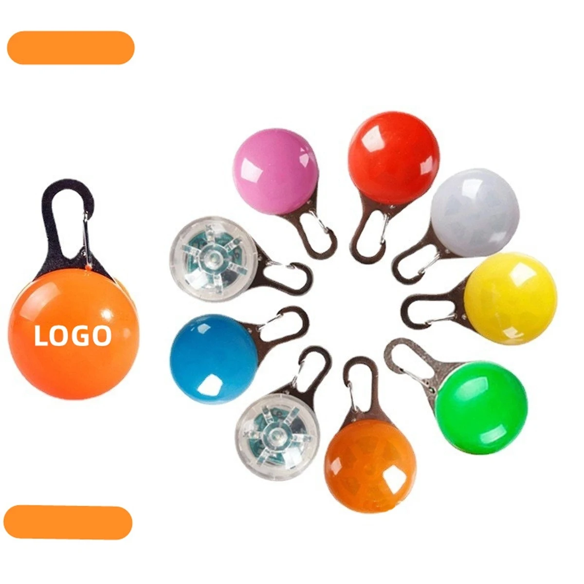 Led Dog Pendant Safety Light 1