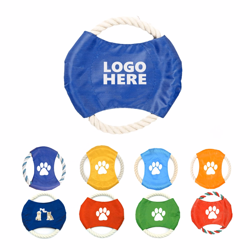 Dog Toy Cotton Rope Flying Disc