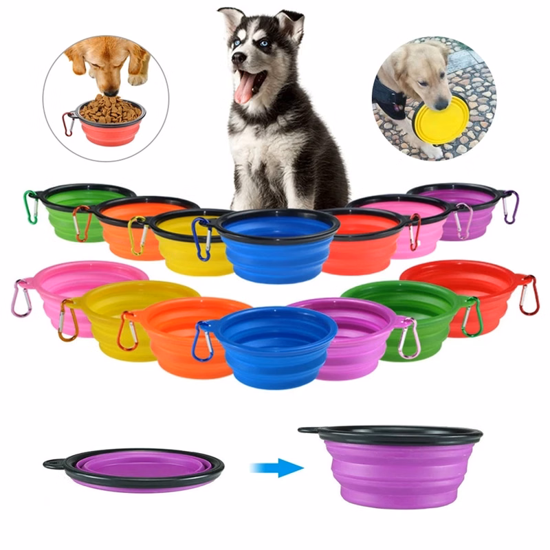 Folding Bowl For Pet MOQ 50 PCS