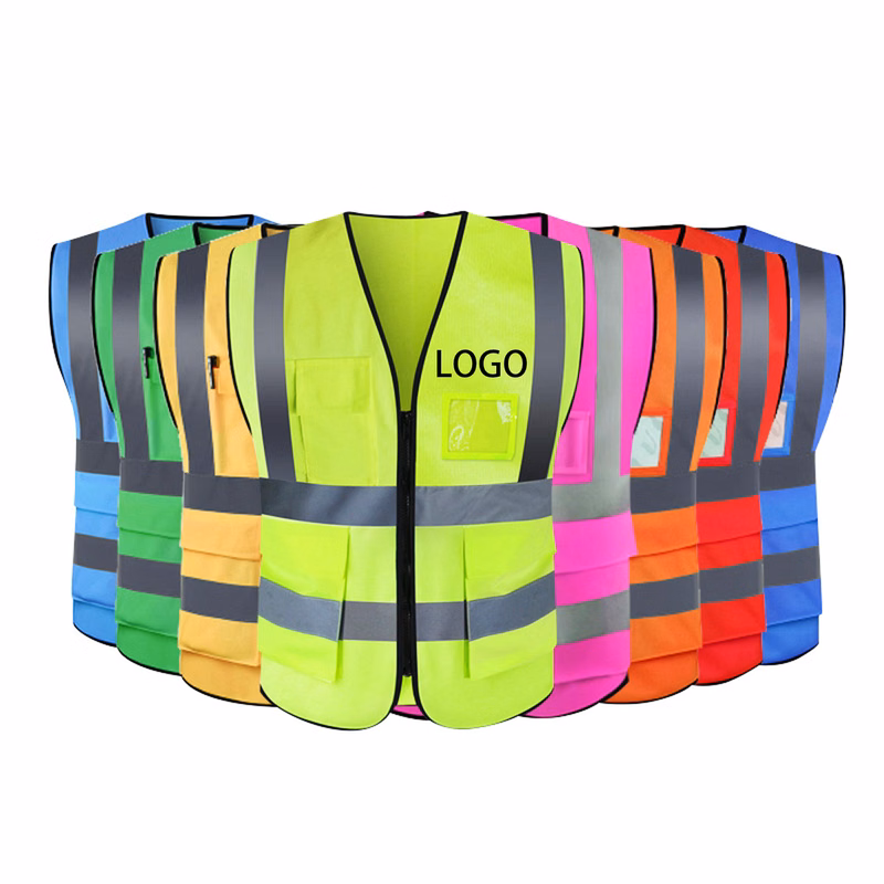 Multi-Pocket Night Reflective Safety Vest