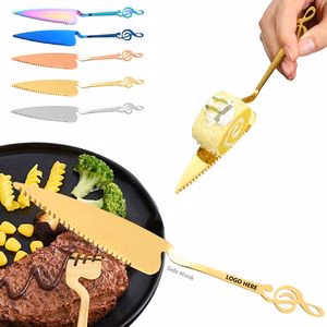 Music Note Serrated Cake Spatula Cutter