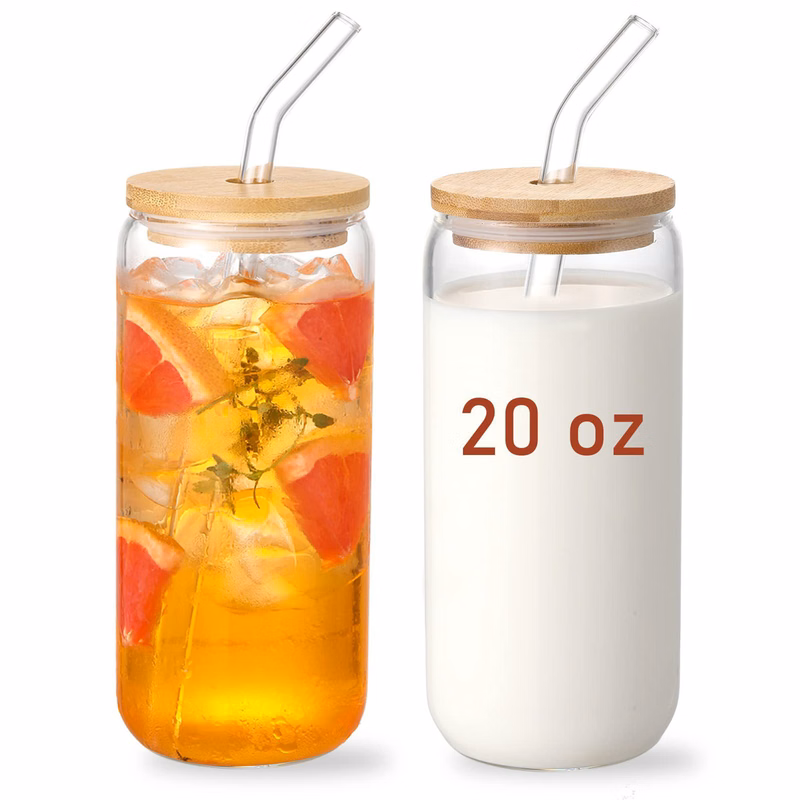 16 Oz Glass Can