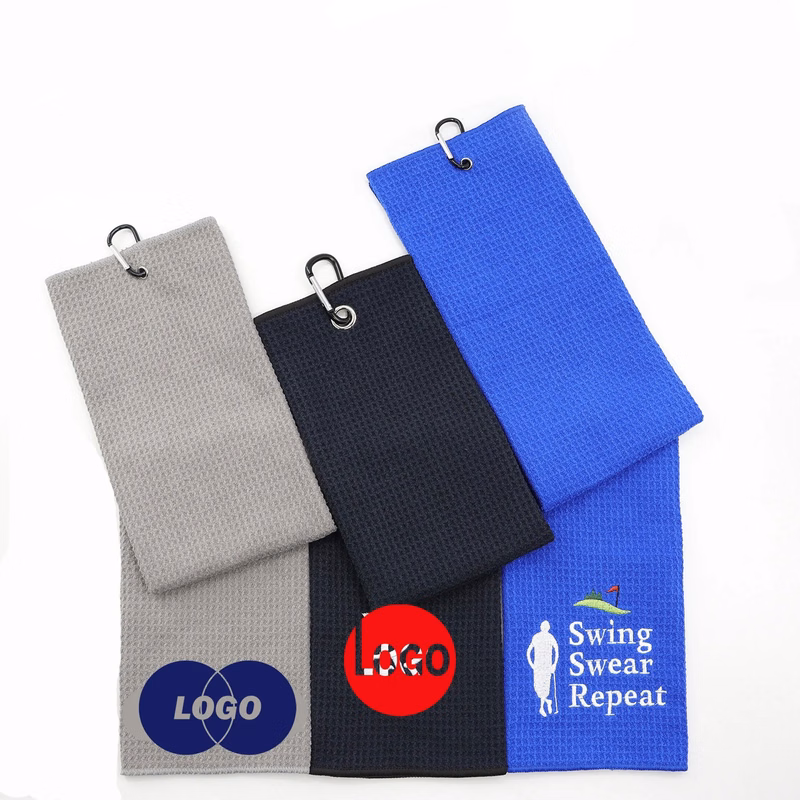 Waffle Golf Towel