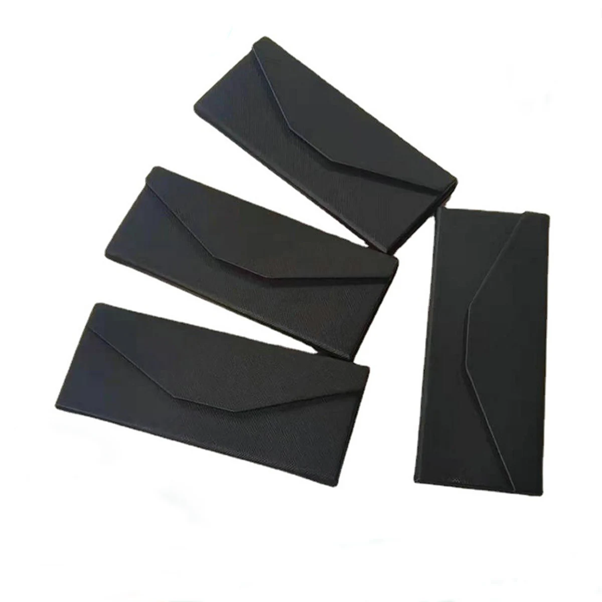 Triangle Foldable Glasses Case with Magnetic Closure 1