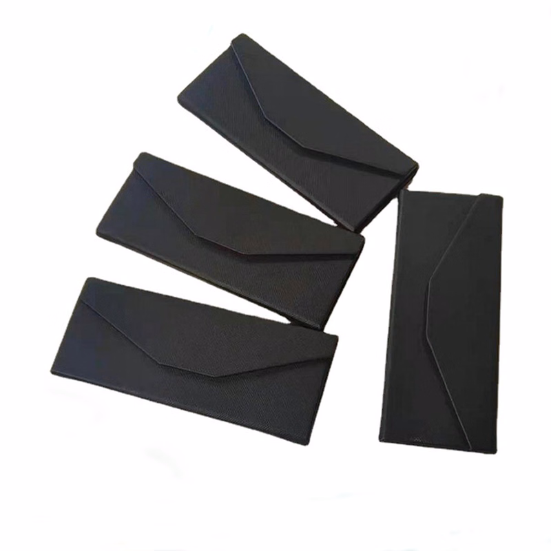 Triangle Foldable Glasses Case with Magnetic Closure