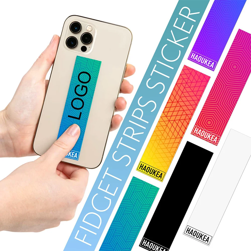 Custom PEVA Anxiety Sensory Relief Stickers 1