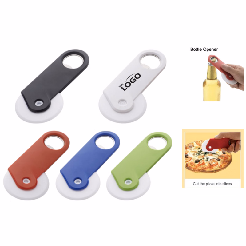 Pizza Cutter With Bottle Opener