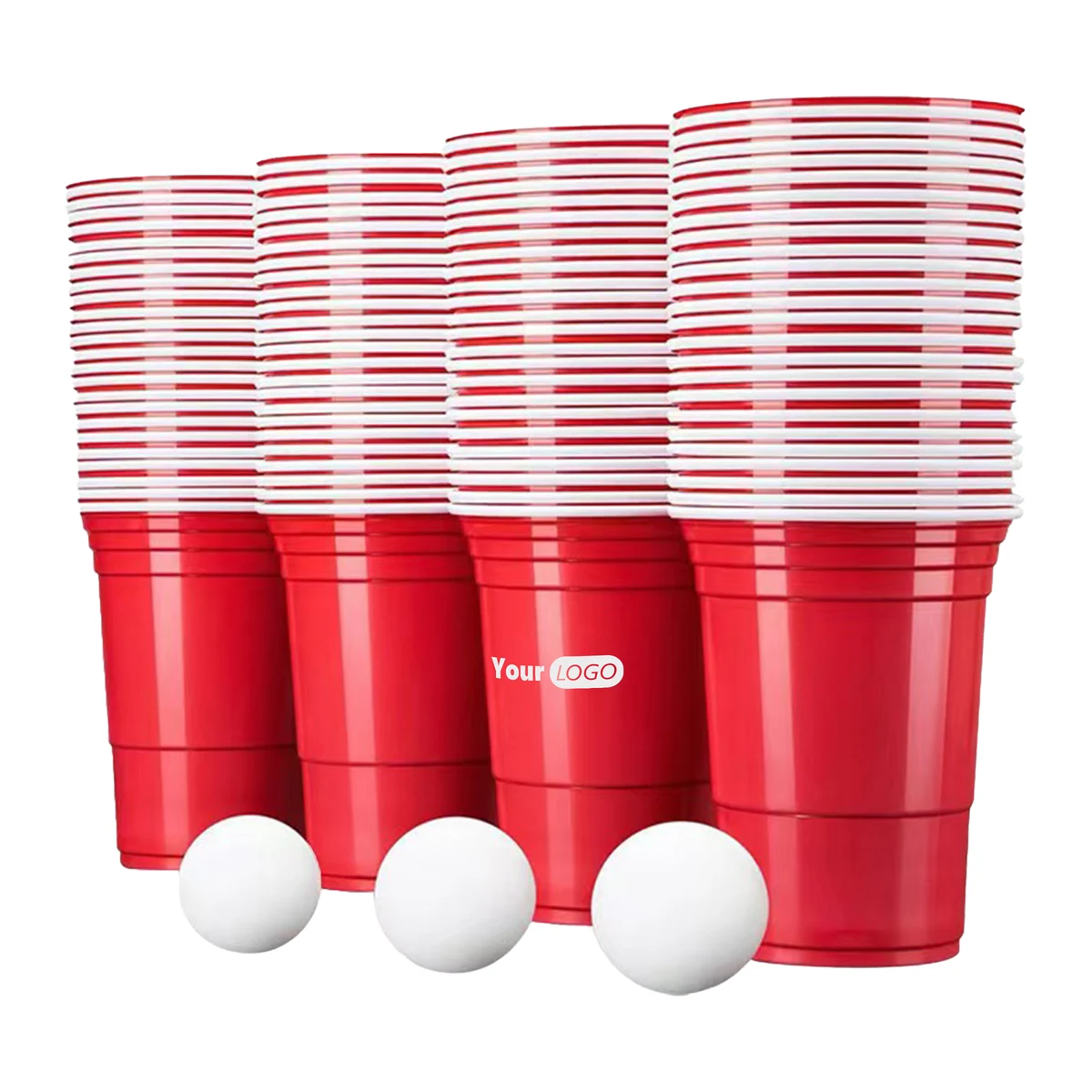 Plastic Logo-Ready Drink Cup 1