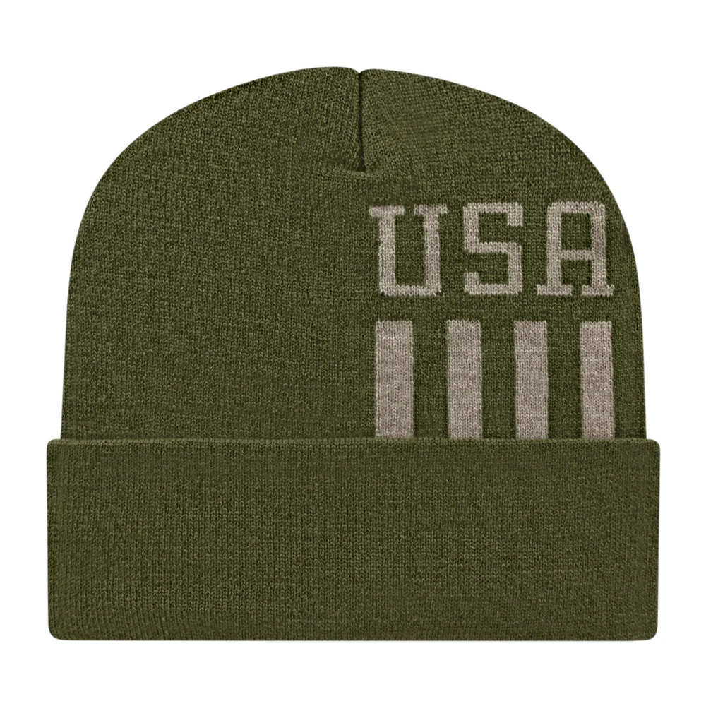 Patriotic Knit Cap with Cuff 1