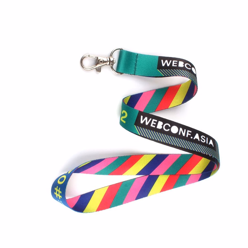 Full Color Dye-Sublimated Custom Printed Lanyard