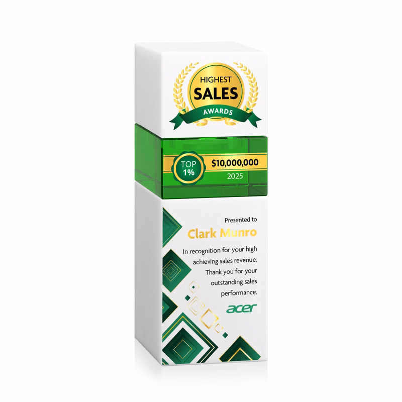 Tofino Stacker VividPrint™ Award - White