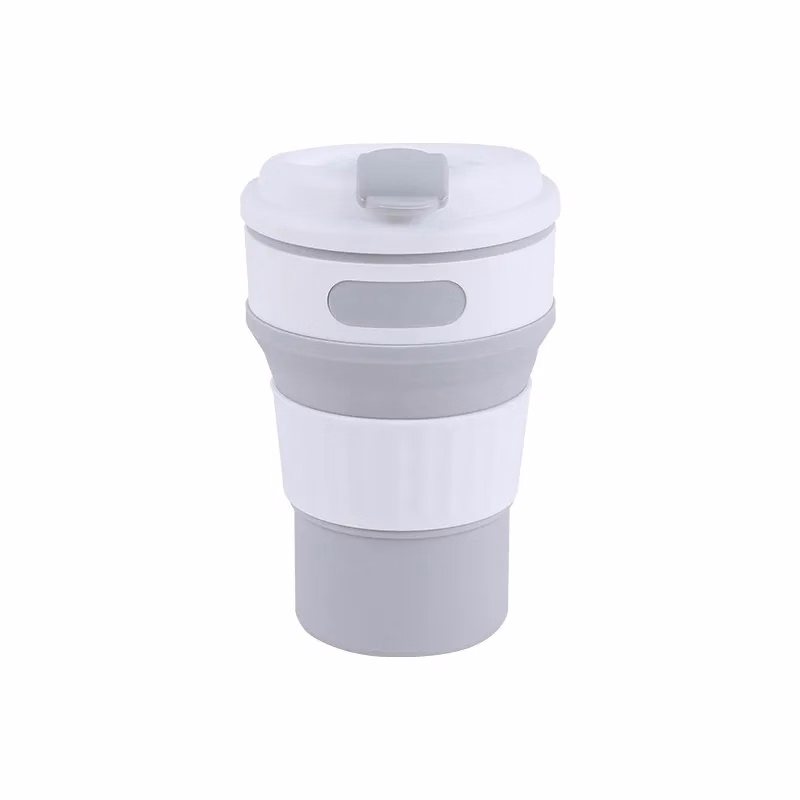 Custom LOGO Silicone Folding Cup