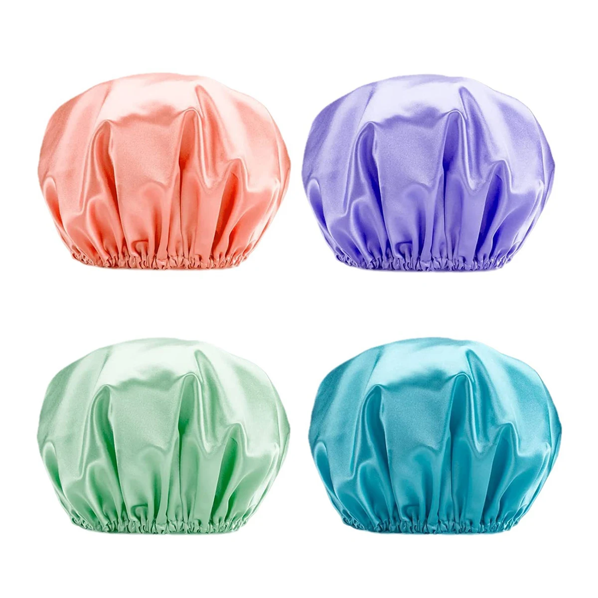 Full Color Shower Caps For Woman 1