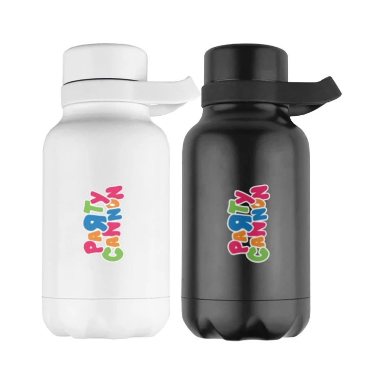 Bubble Vacuum Drink Bottle 380ml, custom water bottle with logo imprint 1