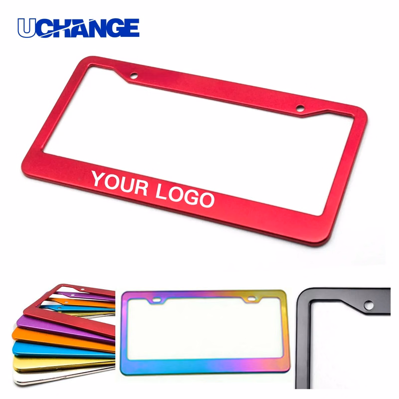 Aluminum Alloy License Plate Holder Frame for Vehicles