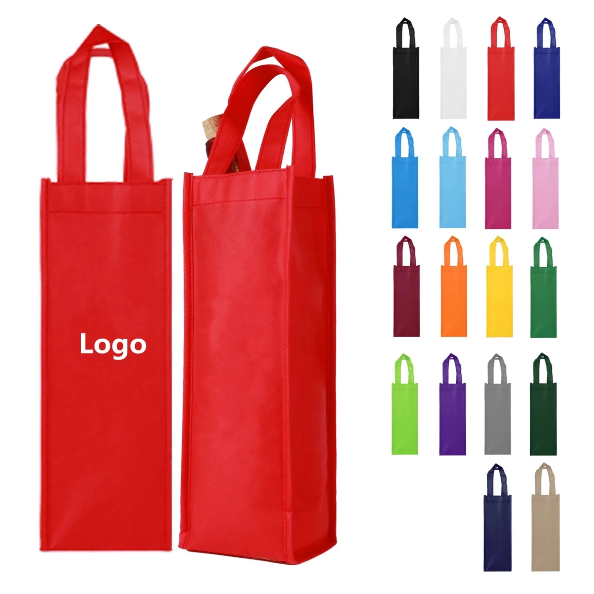 Single Bottle Wine Tote 1