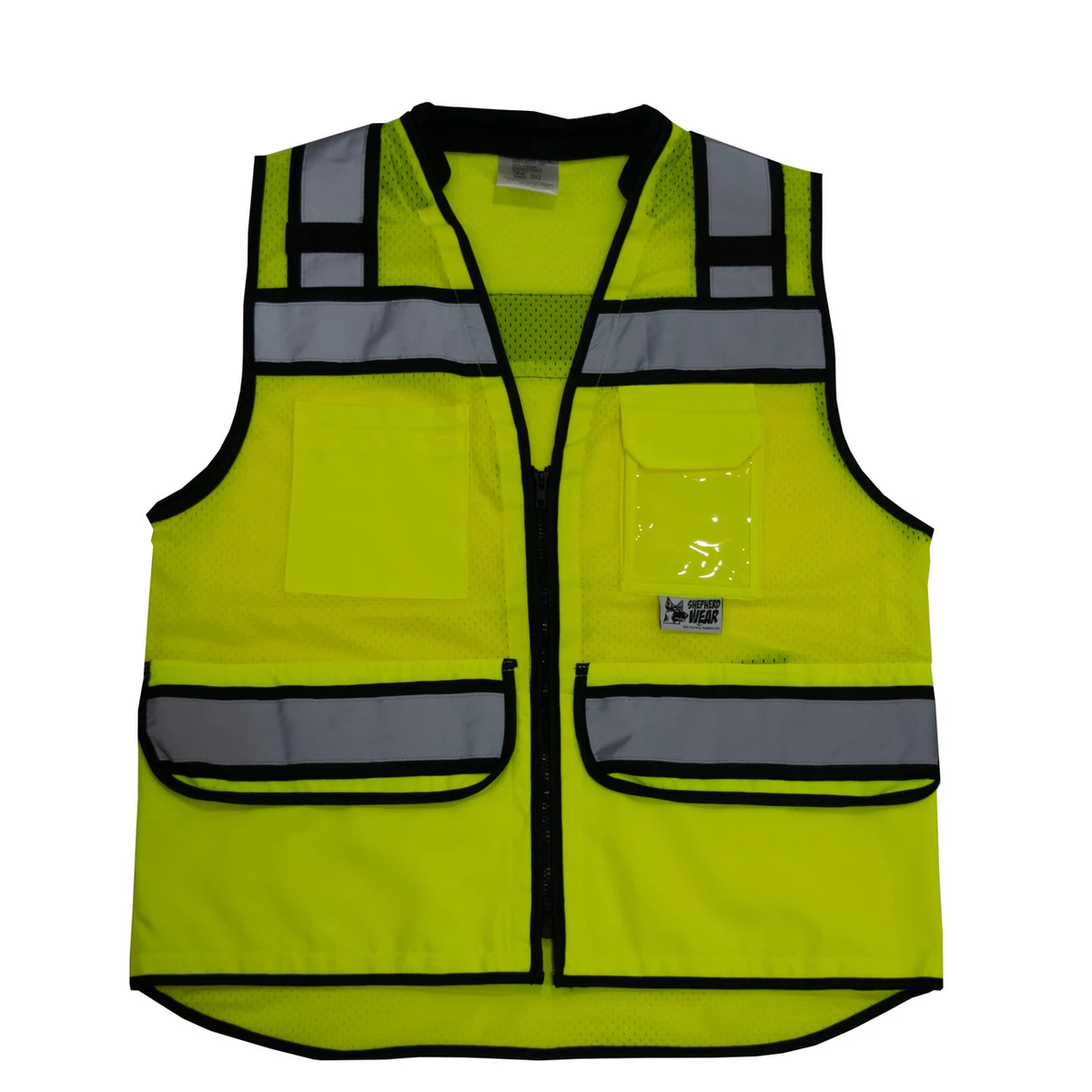 SURVEYORS SAFETY VEST ANSI CLASS 2 , MULTI POCKETS 1