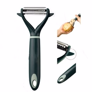 Double Head Peeler With Stainless Steel Blades
