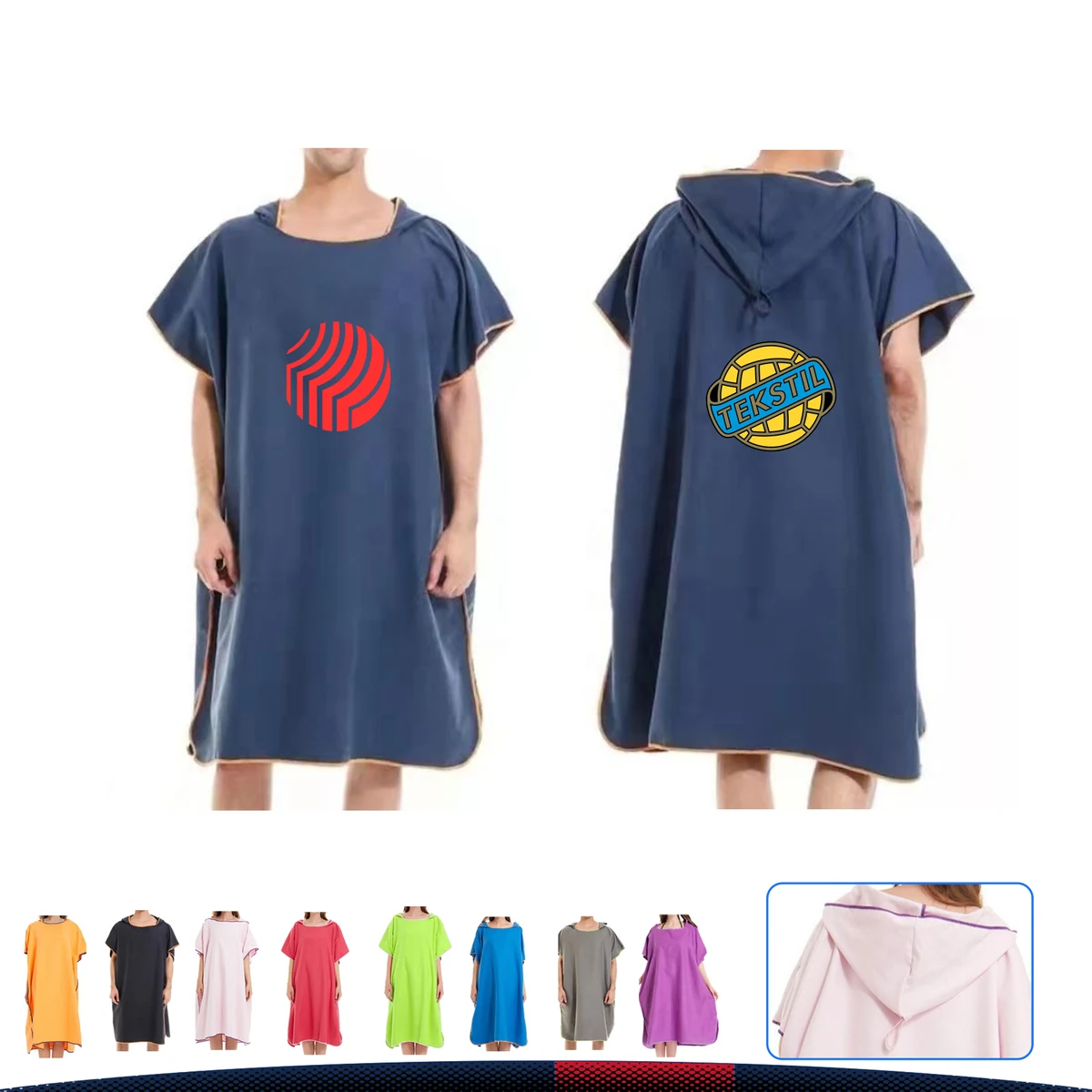 Adult Beach Bathrobe 1
