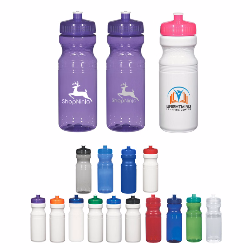 24 Oz. Poly-Clear Fitness Bottle