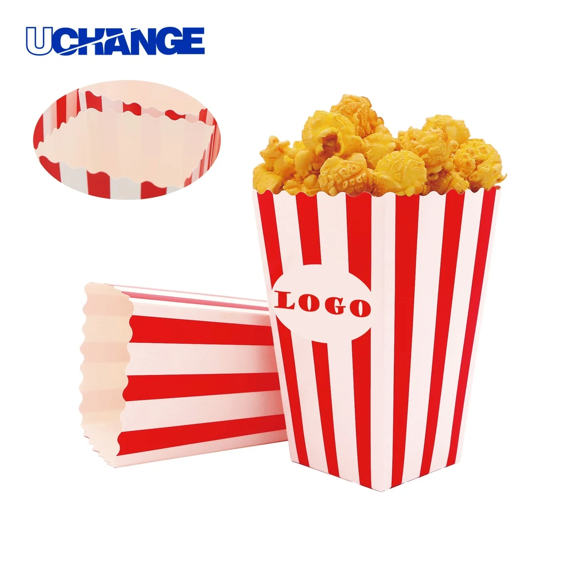 Disposable Popcorn Box for Concessions 1