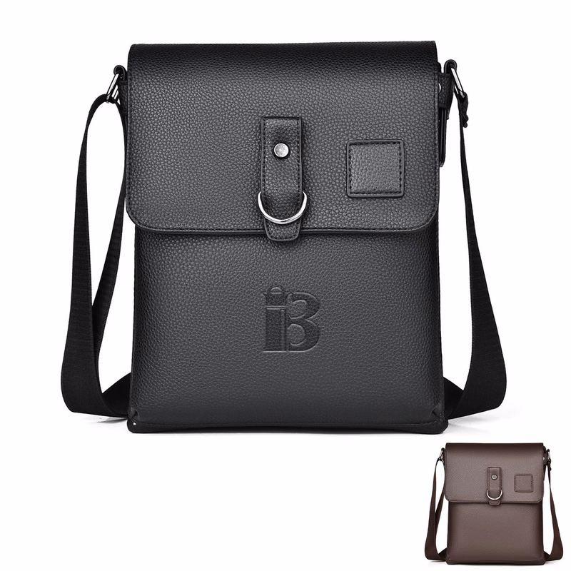 PU Leather Crossbody Bag For Man
