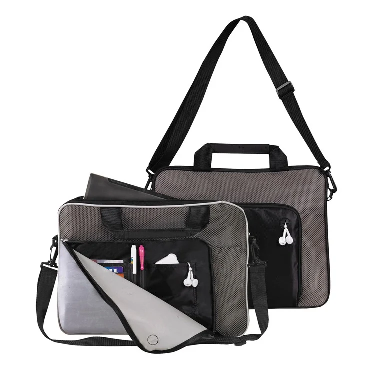 600D Poly 15" Padded Notebook Briefcase 1