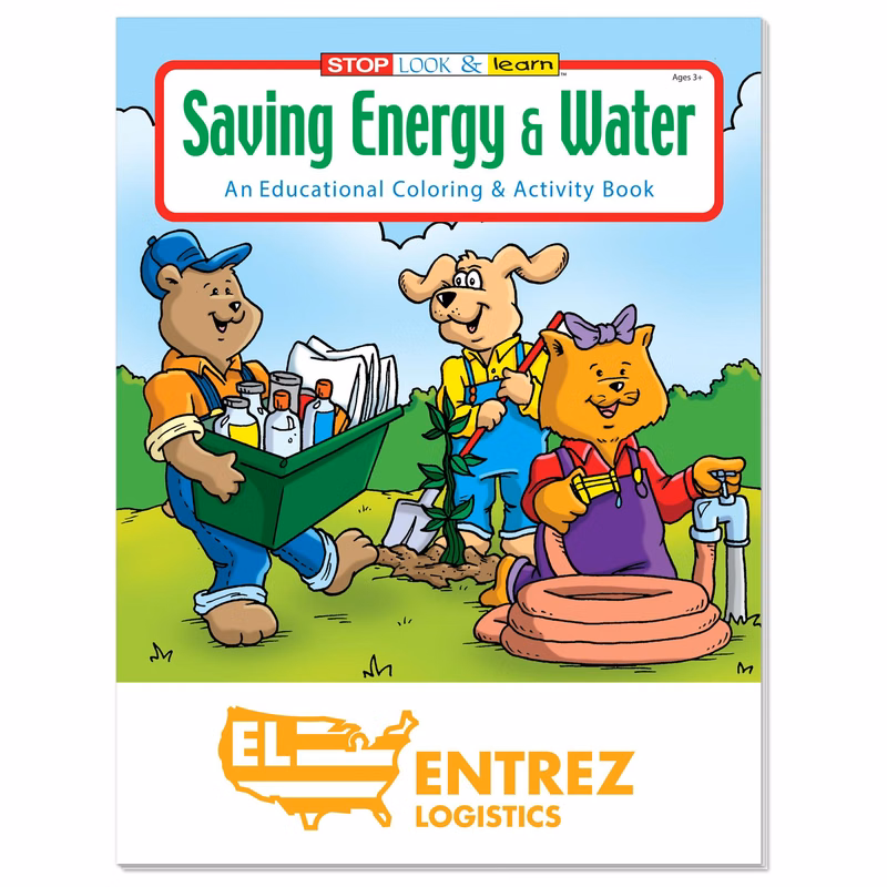 Coloring Book: Saving Energy and Water