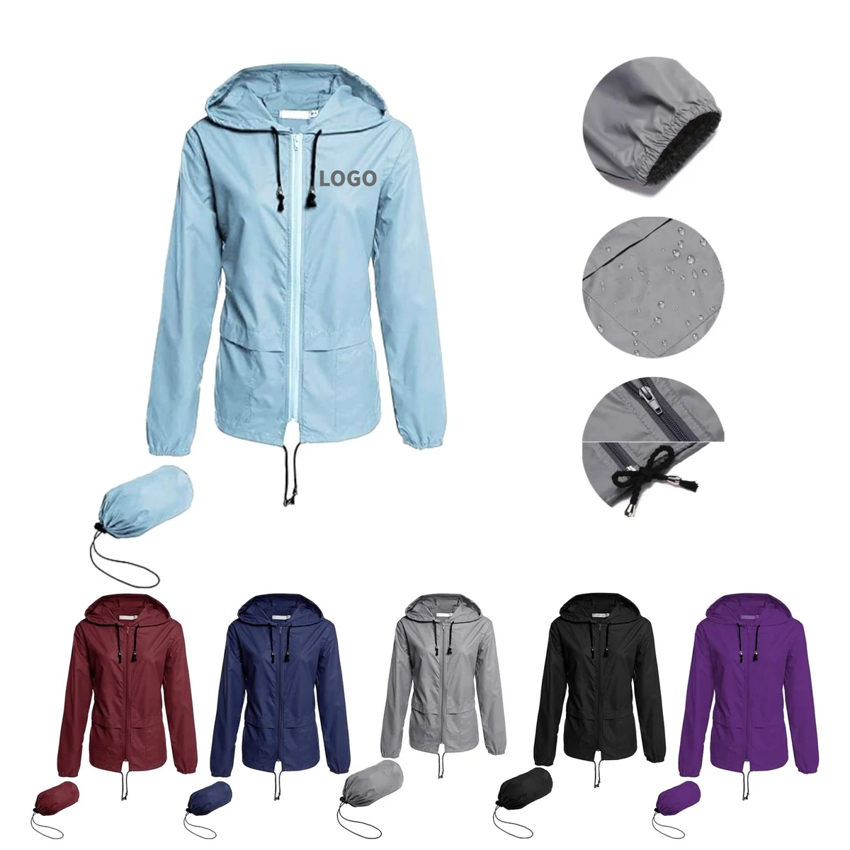 Women's Lightweight Raincoat 1