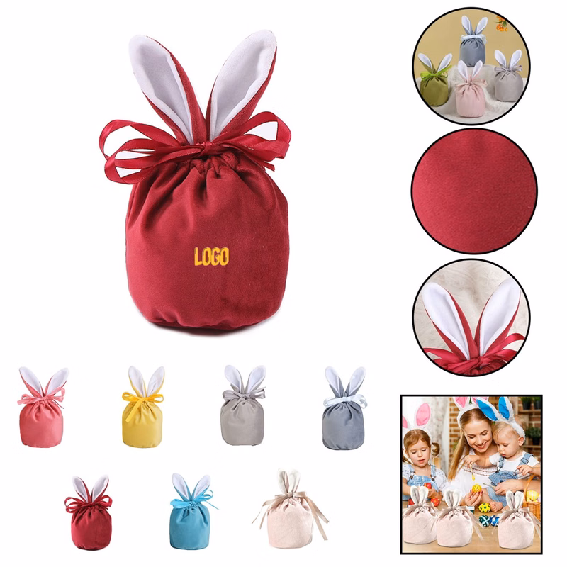 Velvet Easter Gift Bag