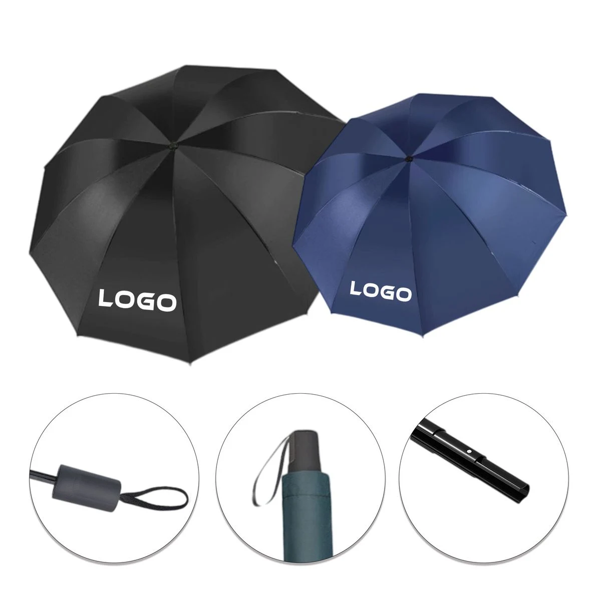 Multi Color Thick Black Coating Umbrella 1