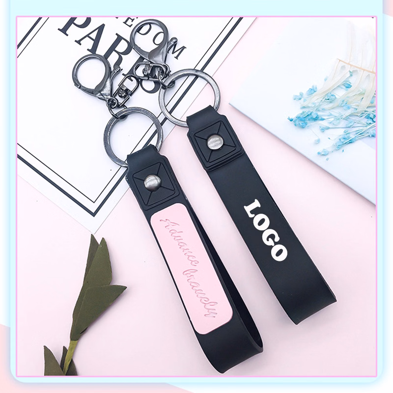 Personalized Key Chain w/Wrist Lanyards